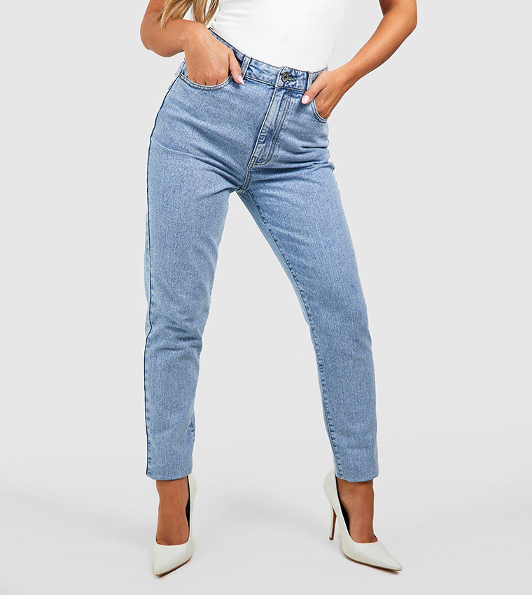 Basics High-Rise Mom Fit Jeans