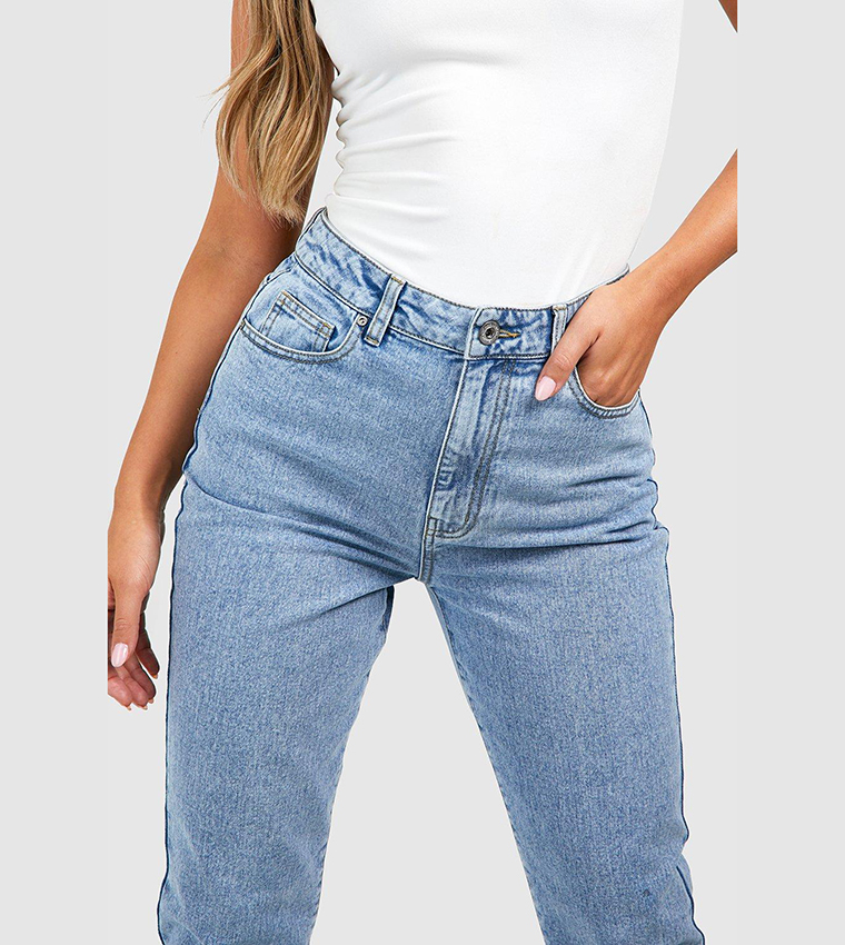 Basics High-Rise Mom Fit Jeans