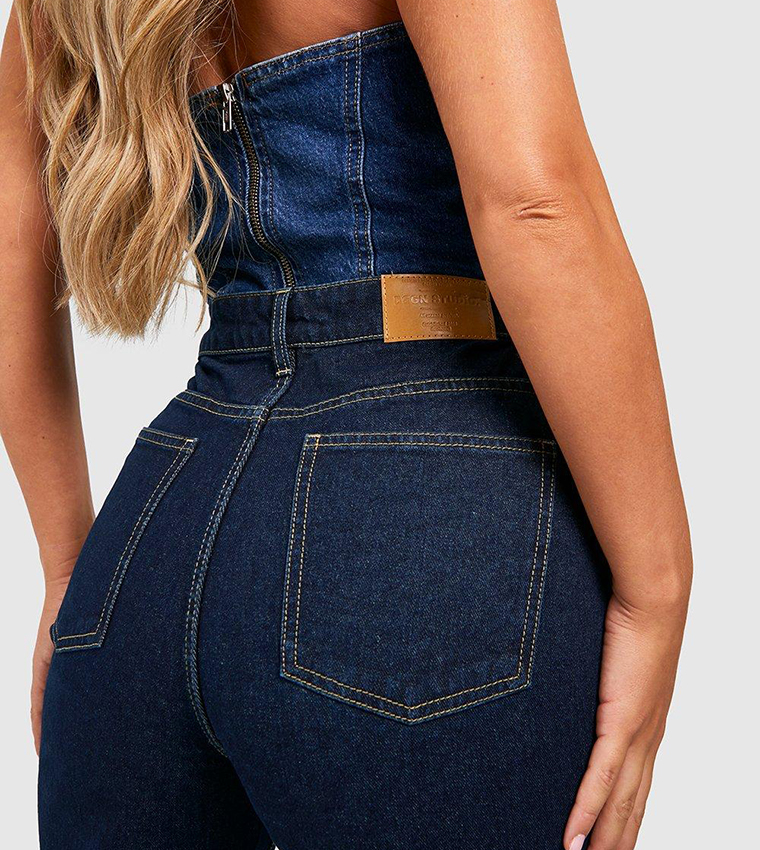 Basics High Waisted Mom Fit Jeans