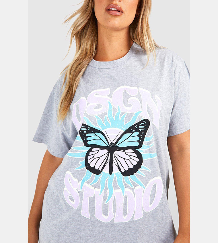 Butterfly t best sale shirt dress