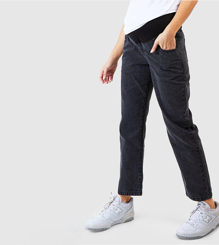 Over Bump Straight Fit Maternity Jeans