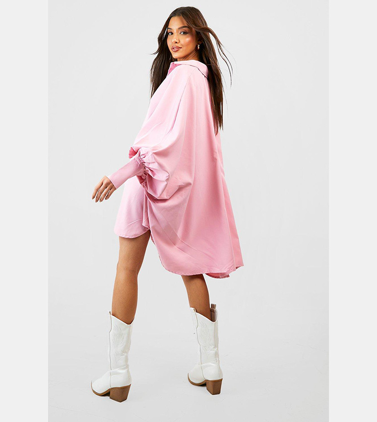 Oversized batwing cheap dress