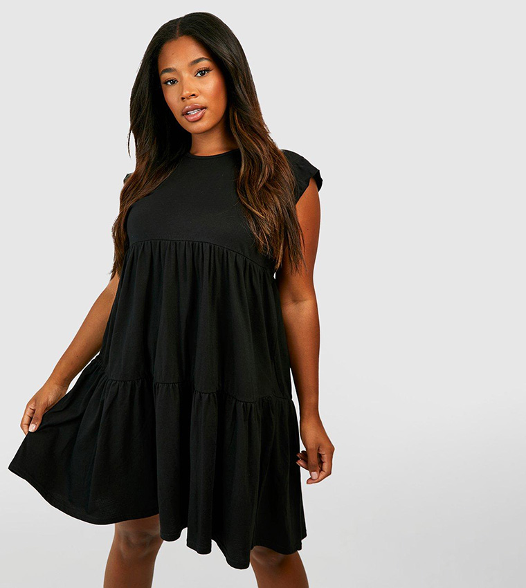 cotton tiered smock dress Bishop + Young