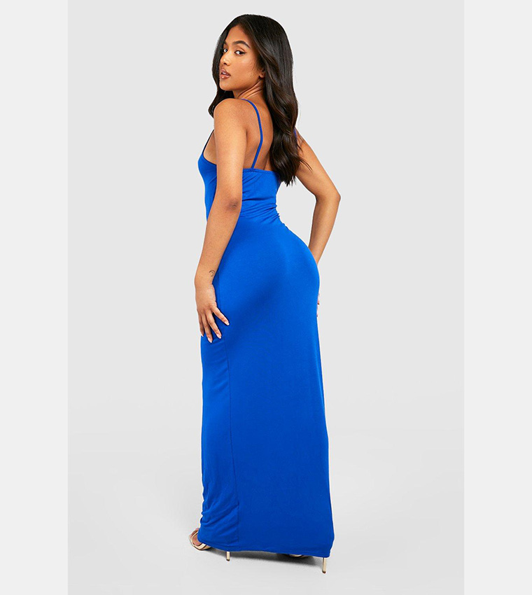 boohoo royal blue dress Roxie Midi Dress (Royal Blue), L main image 1