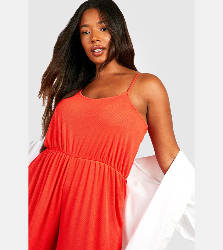 Orange culotte sale jumpsuit