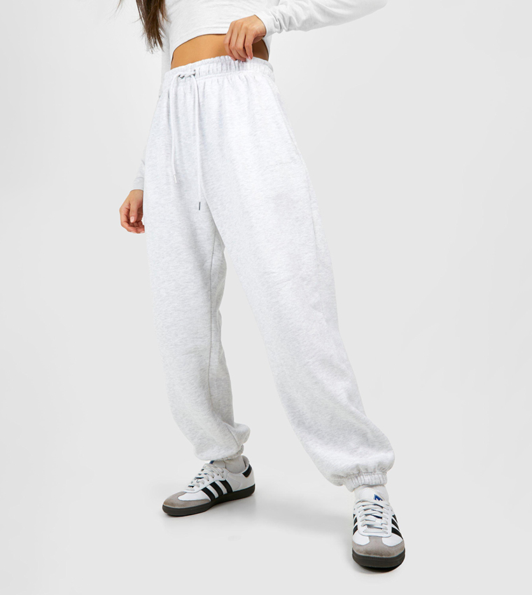 Oversized cuffed joggers sale