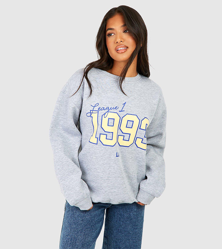 Basic cheap slogan sweatshirt