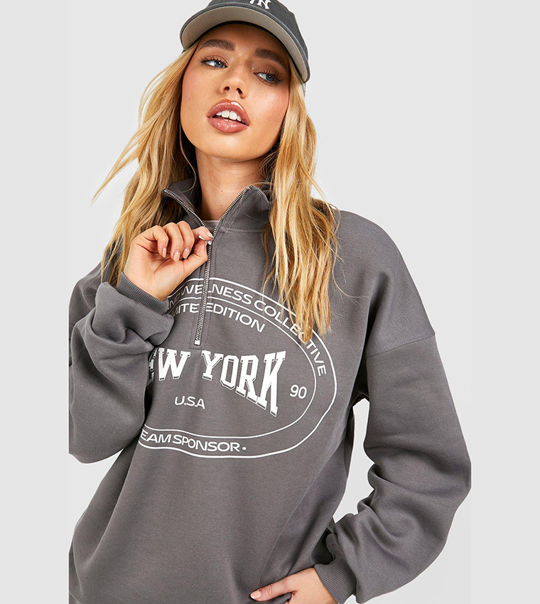 Boohoo sweatshirt outlet