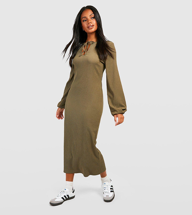 Casual 2025 smock dress