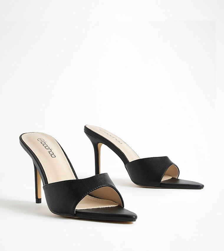 Stiletto mules shoes sales