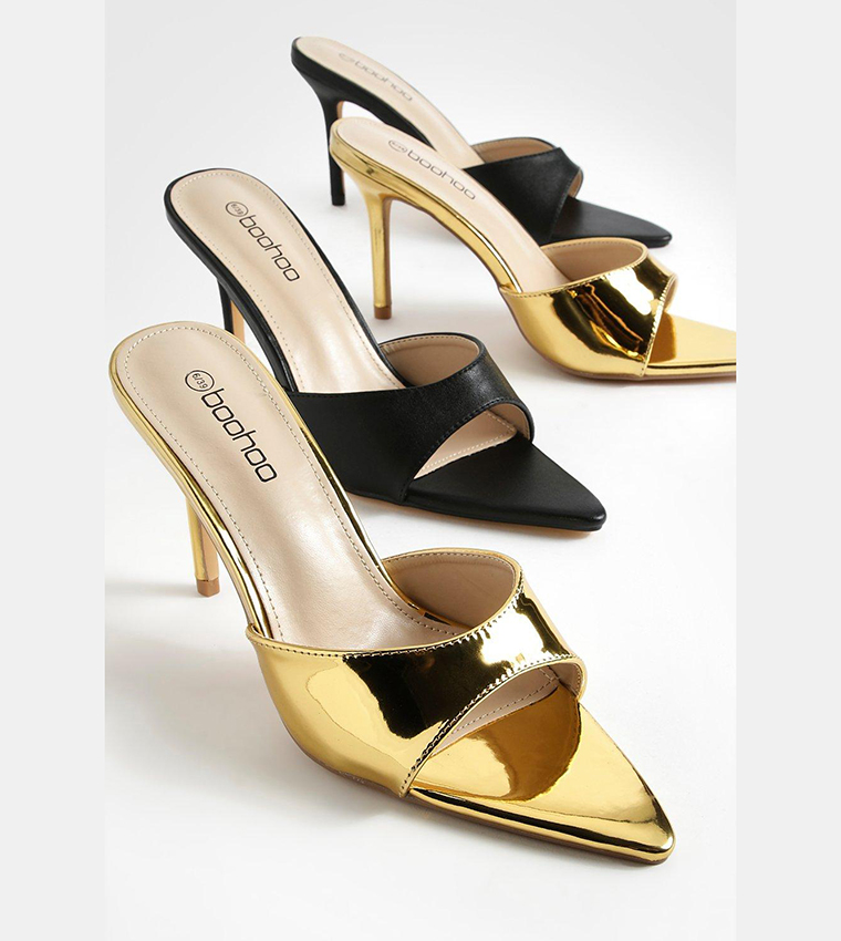 Open Toe Stiletto Heel Sandals