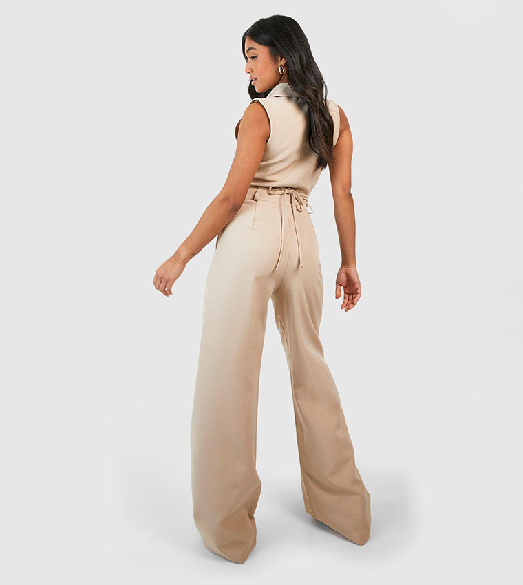 Tailored Wide Leg Trousers