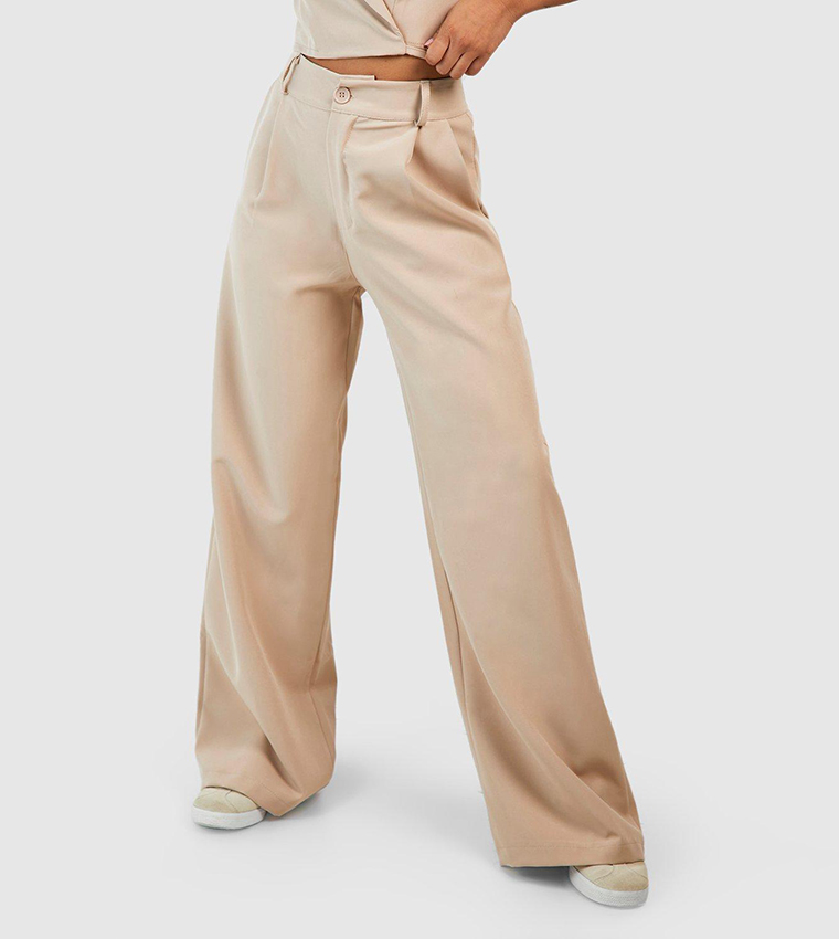 Tailored Wide Leg Trousers