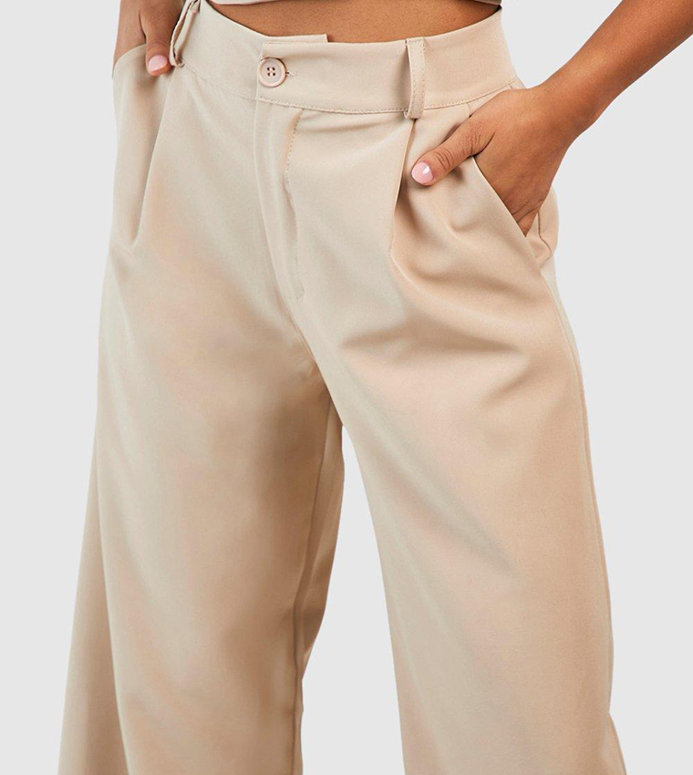 Tailored Wide Leg Trousers