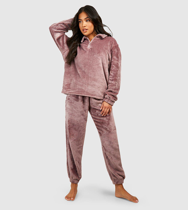 Petite discount fleece pajamas