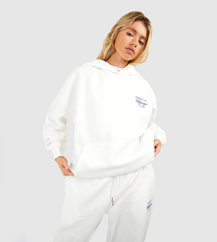 Athleisure Club Embroidered Hooded Tracksuit