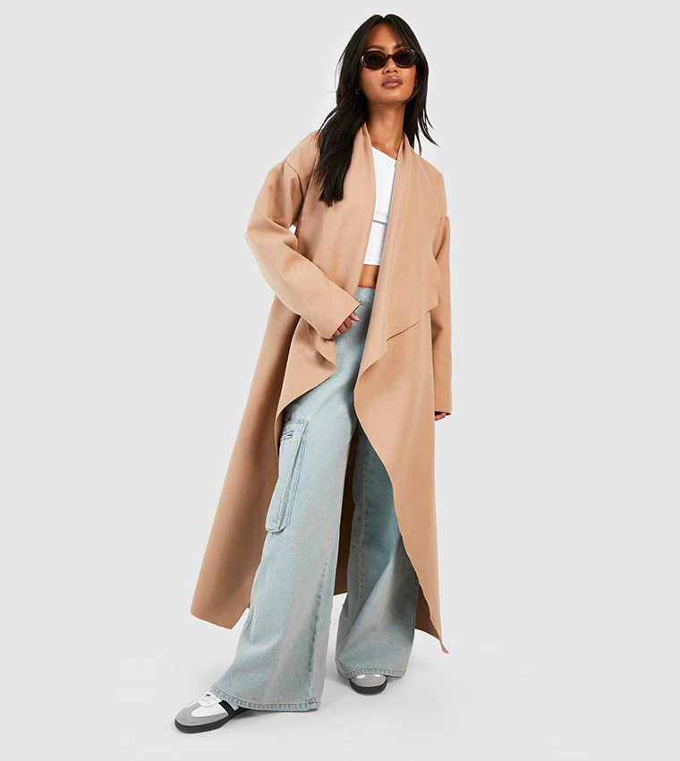 Oversized 2024 waterfall coat