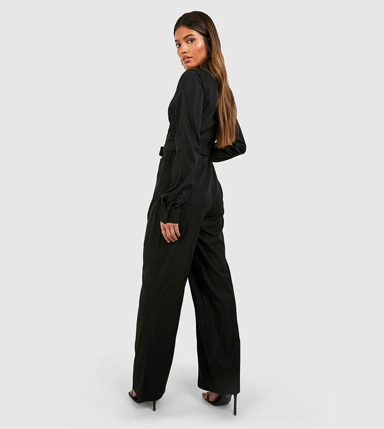 Twill D Ring Utility Jumpsuit