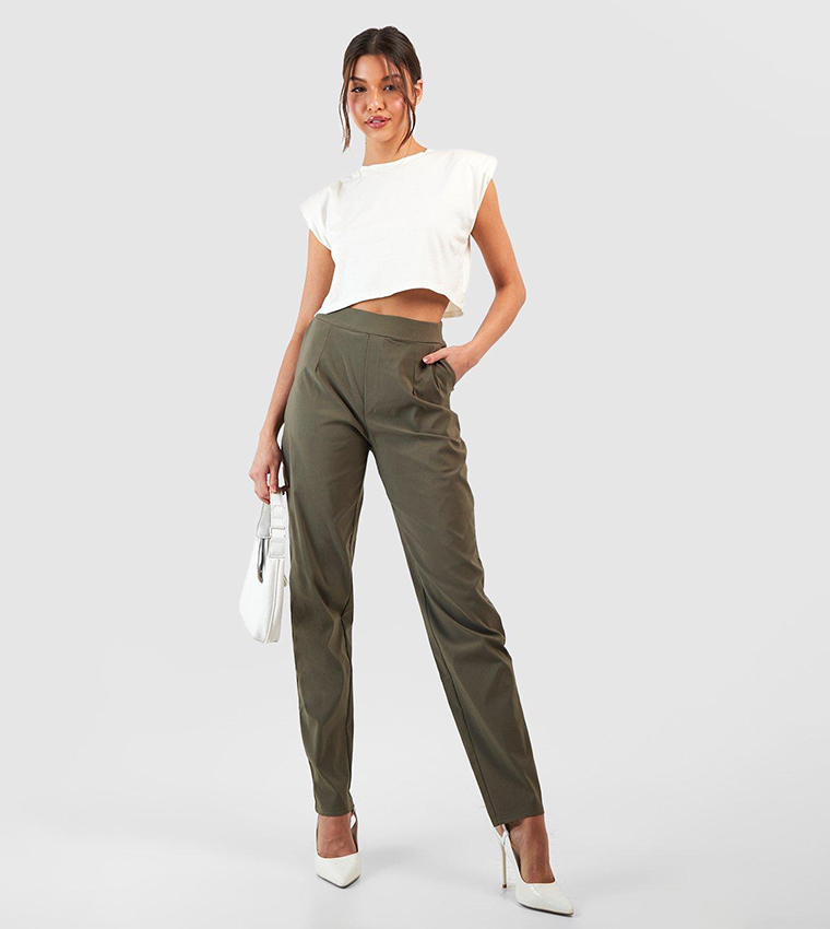 Women's Super Stretch Tapered Tailored Trouser