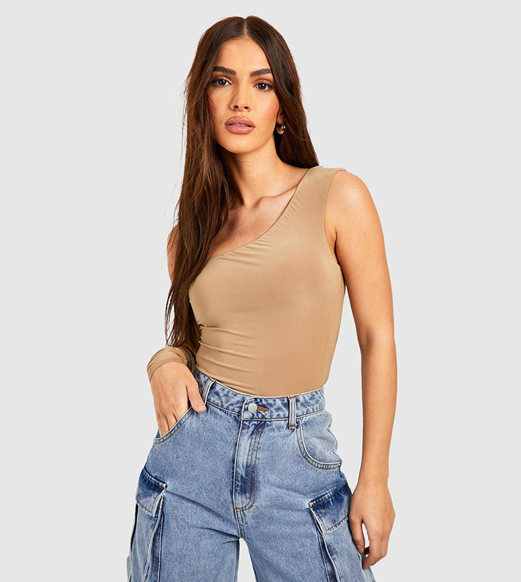 Slinky one shoulder top sale