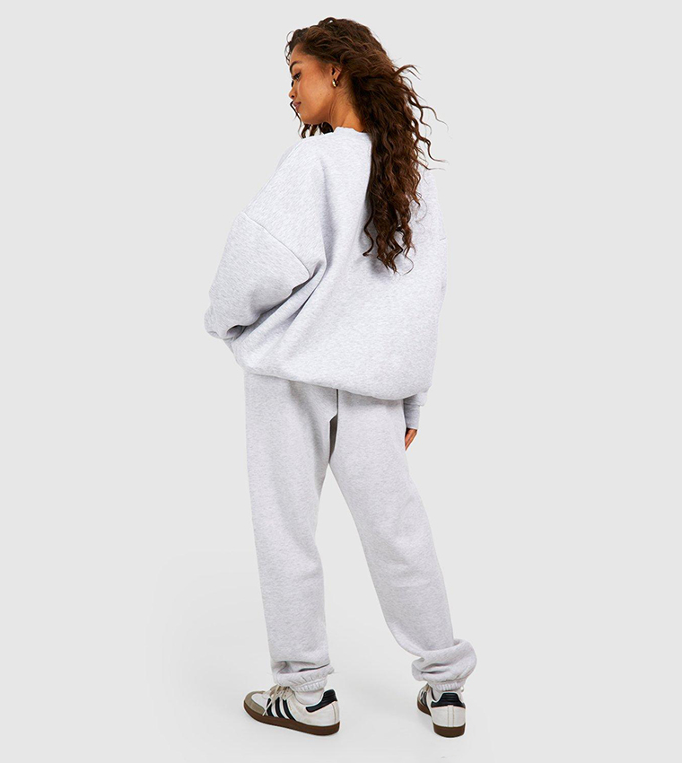 Dsgn Studio Towelling Sweatshirt and Joggers Set