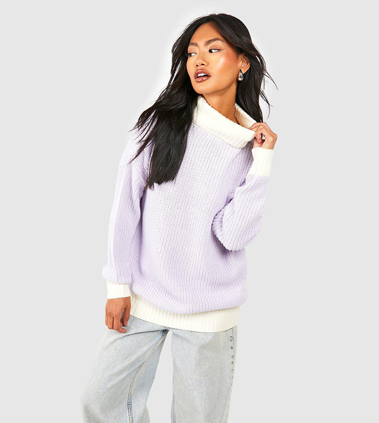 Lilac deals color sweater