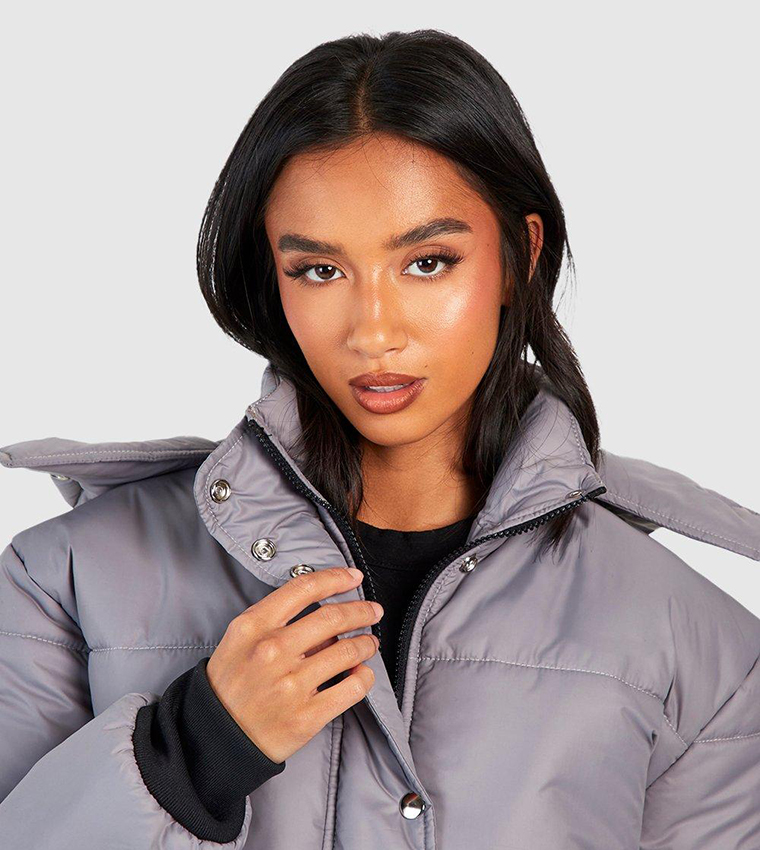 Blazer Boohoo Ladies Jackets Faux Fur Ladies Aviator Jacket Uk