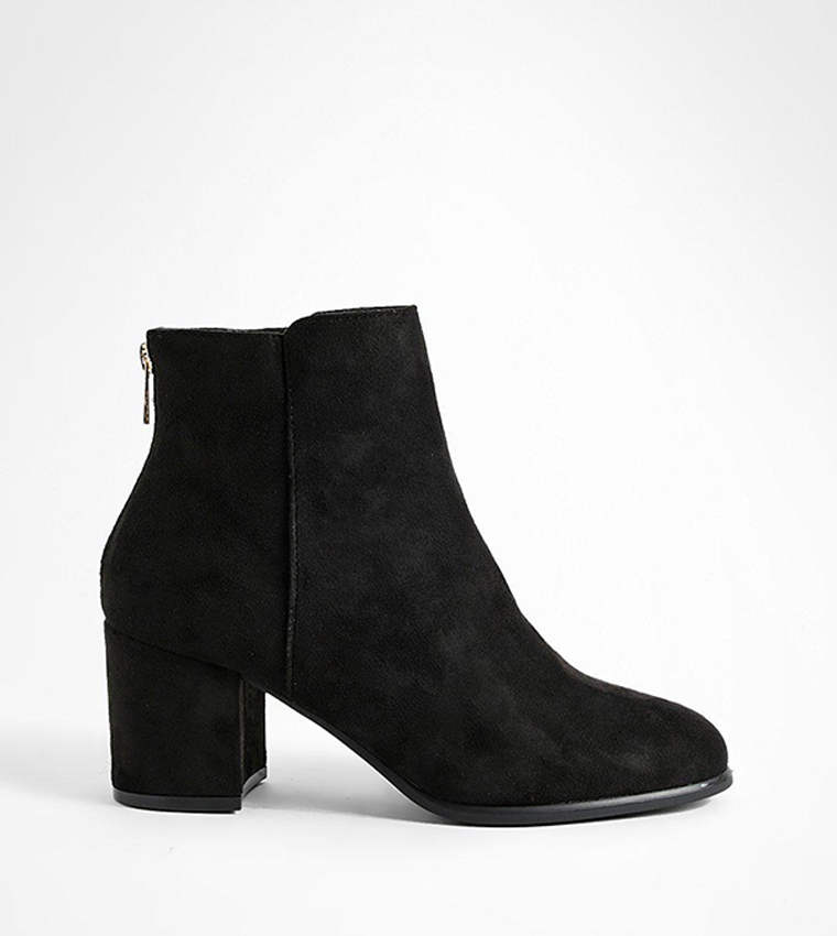 Wide fit low heel ankle boots sale