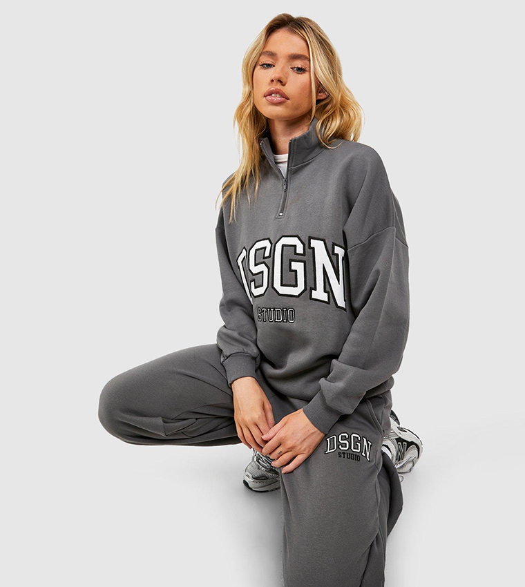 Dsgn Studio Applique Oversized Joggers