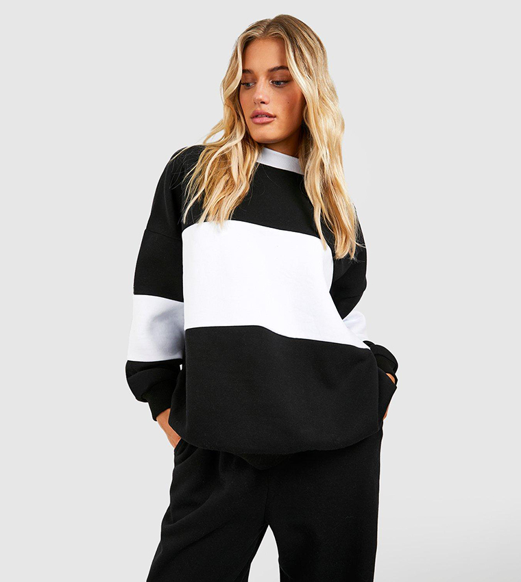 Oversized hotsell black sweatshirt