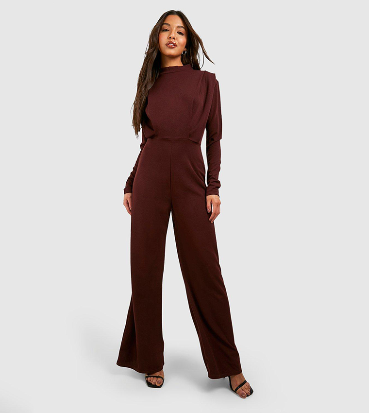 Tailored wide best sale leg jumpsuit