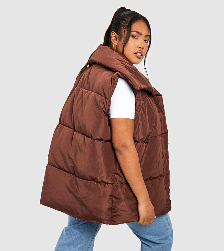 Puffer Sleeveless Longline Gilet