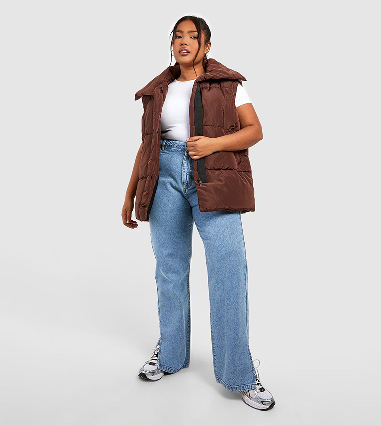 Puffer Sleeveless Longline Gilet