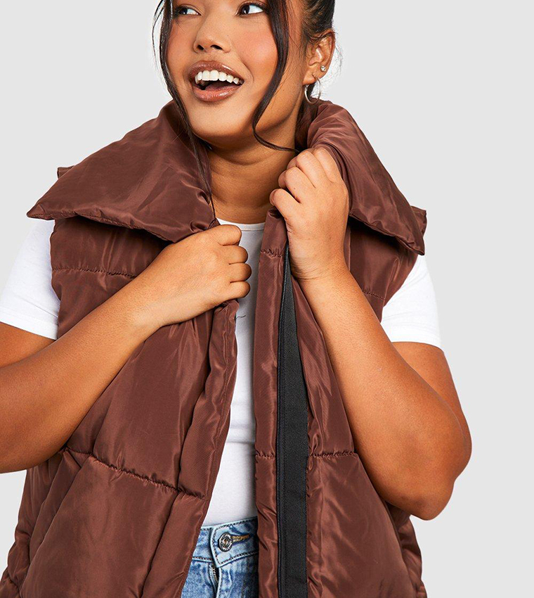 Puffer Sleeveless Longline Gilet