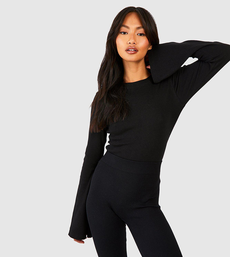 Flare sleeve bodysuit on sale