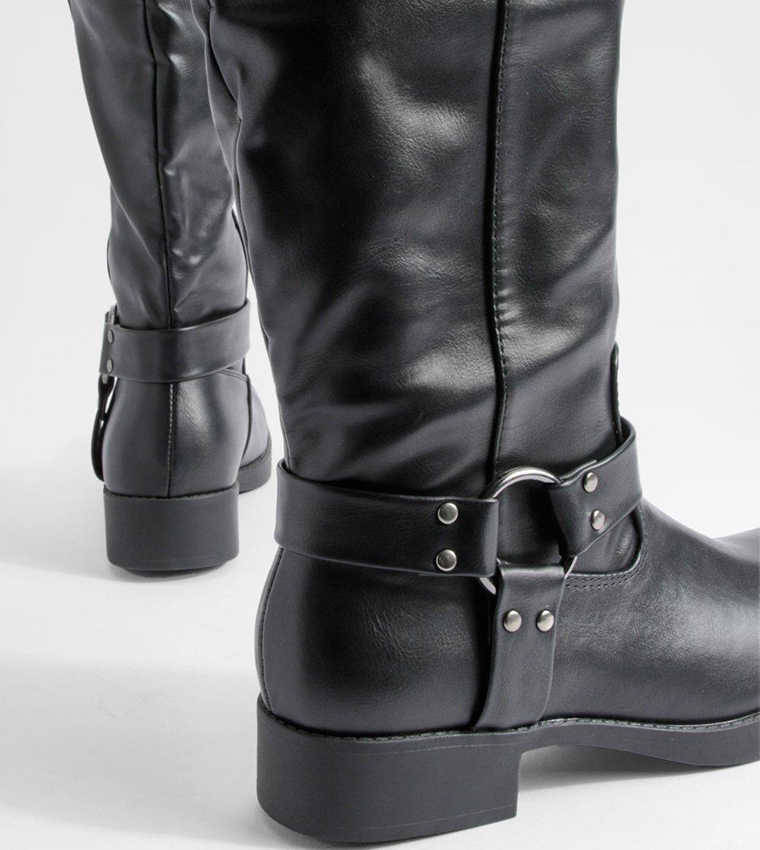 Over the knee outlet motorcycle boots