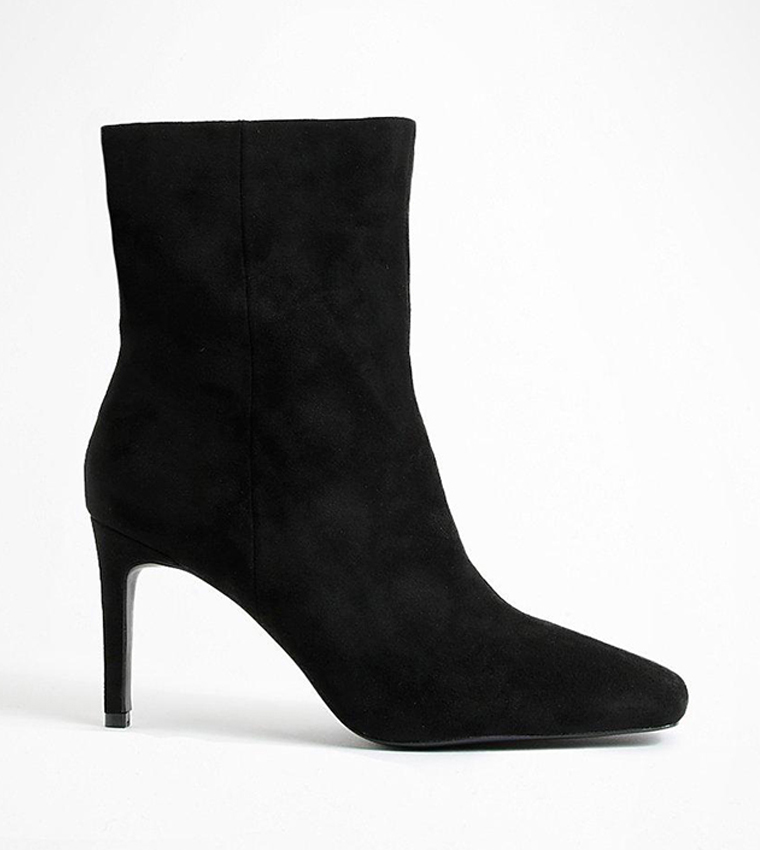 Wide fit stiletto ankle on sale boots