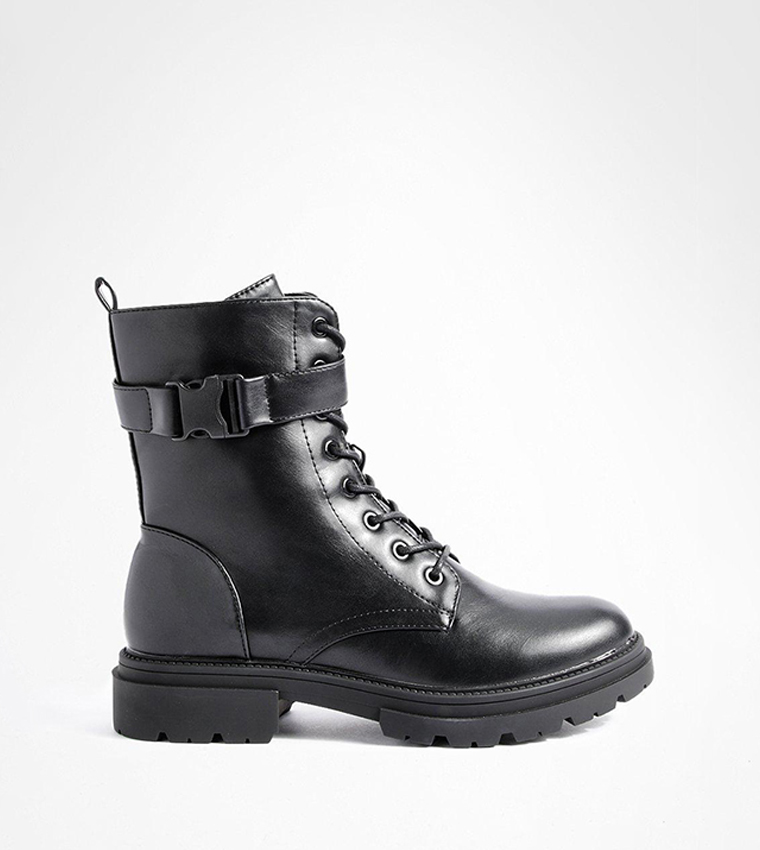 Buckle hiker hot sale boots