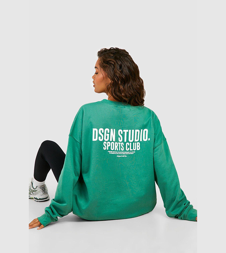 Oversized 2025 sports sweatshirts