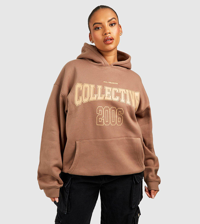 Oversized hoodie 2024 with print