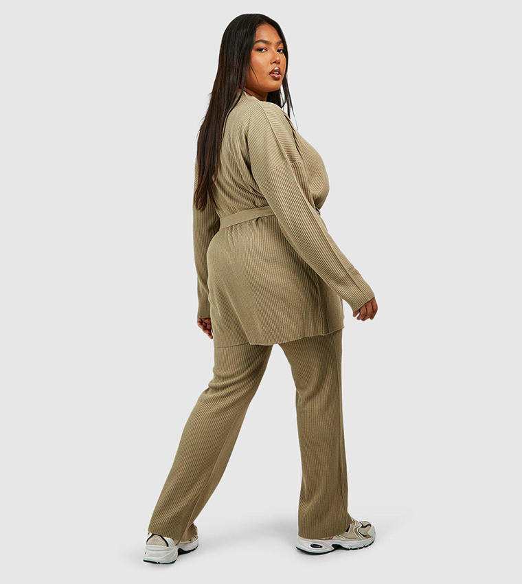 Plus Slouchy Belted Co-Ord Set