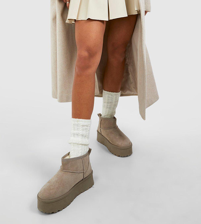 Platform Cosy Boots