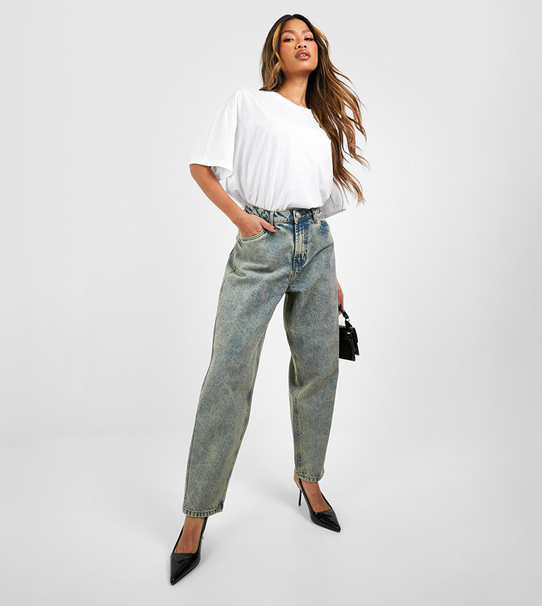 High waisted vintage outlet mom jeans