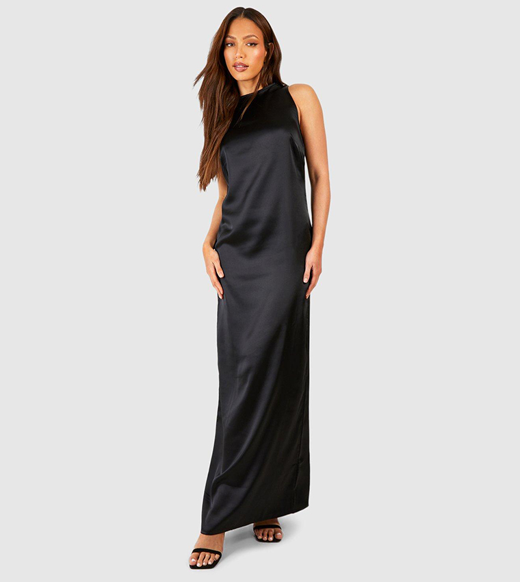 Tall satin hotsell slip dress