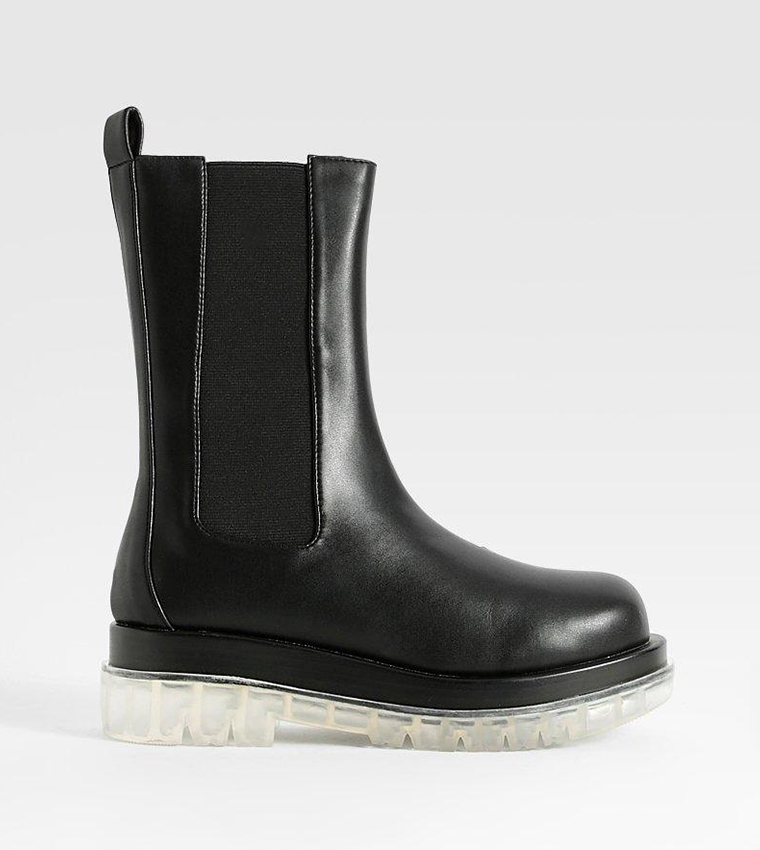 Calf high best sale chelsea boots