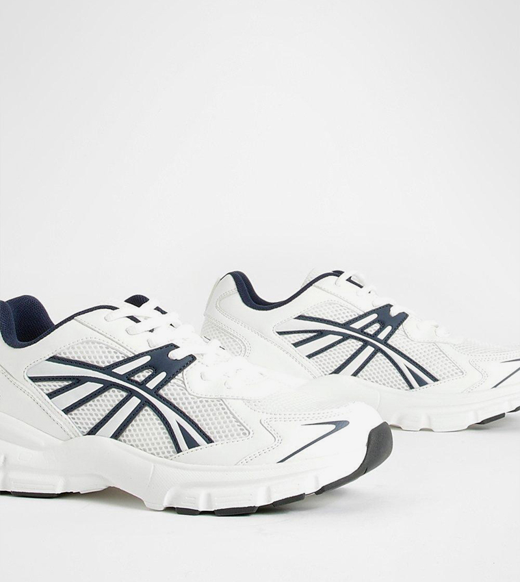 Contrast Stripe Chunky Sneakers