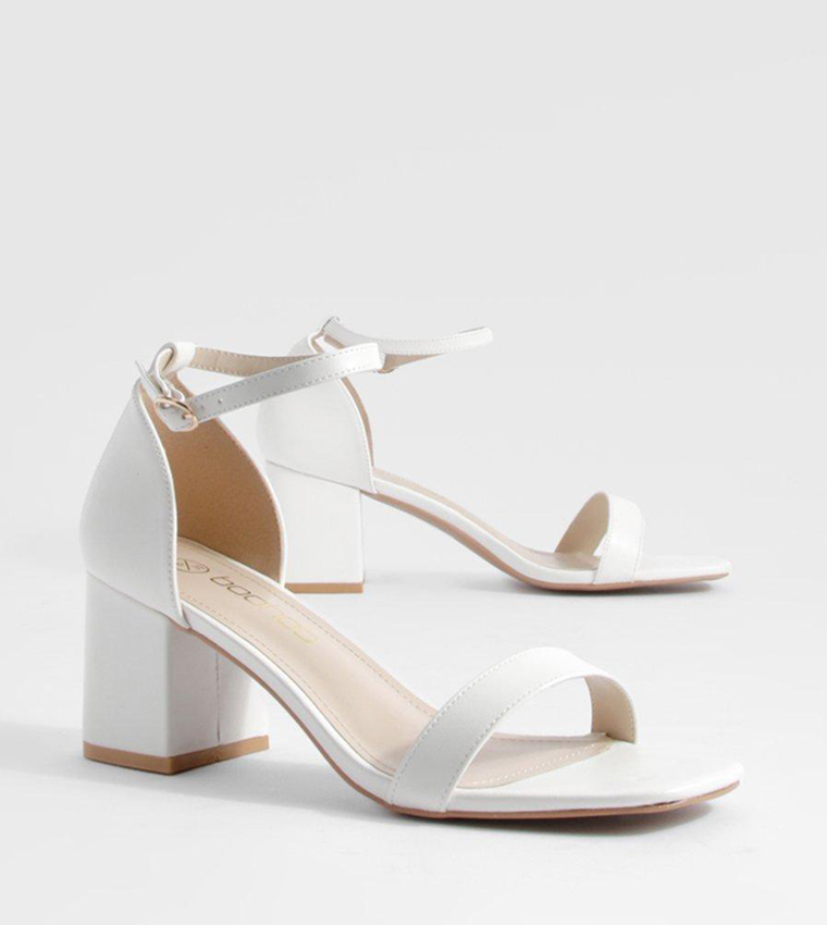 Ankle Strap Block Heel Sandals