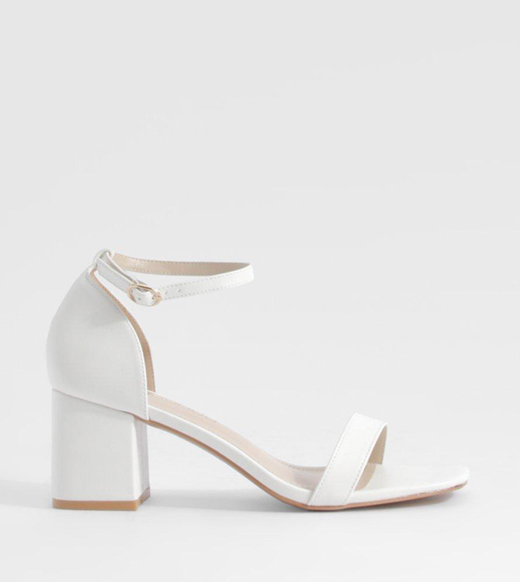 Ankle Strap Block Heel Sandals