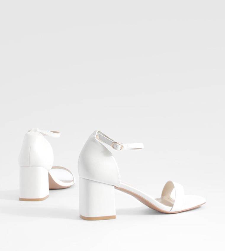 Ankle Strap Block Heel Sandals