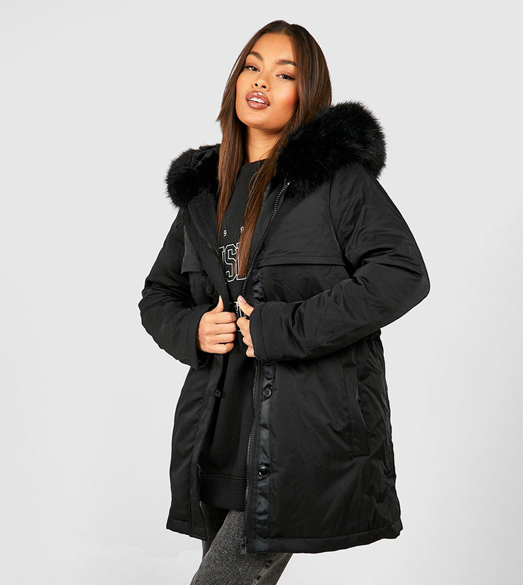 Luxe Mountaineering Parka Coat